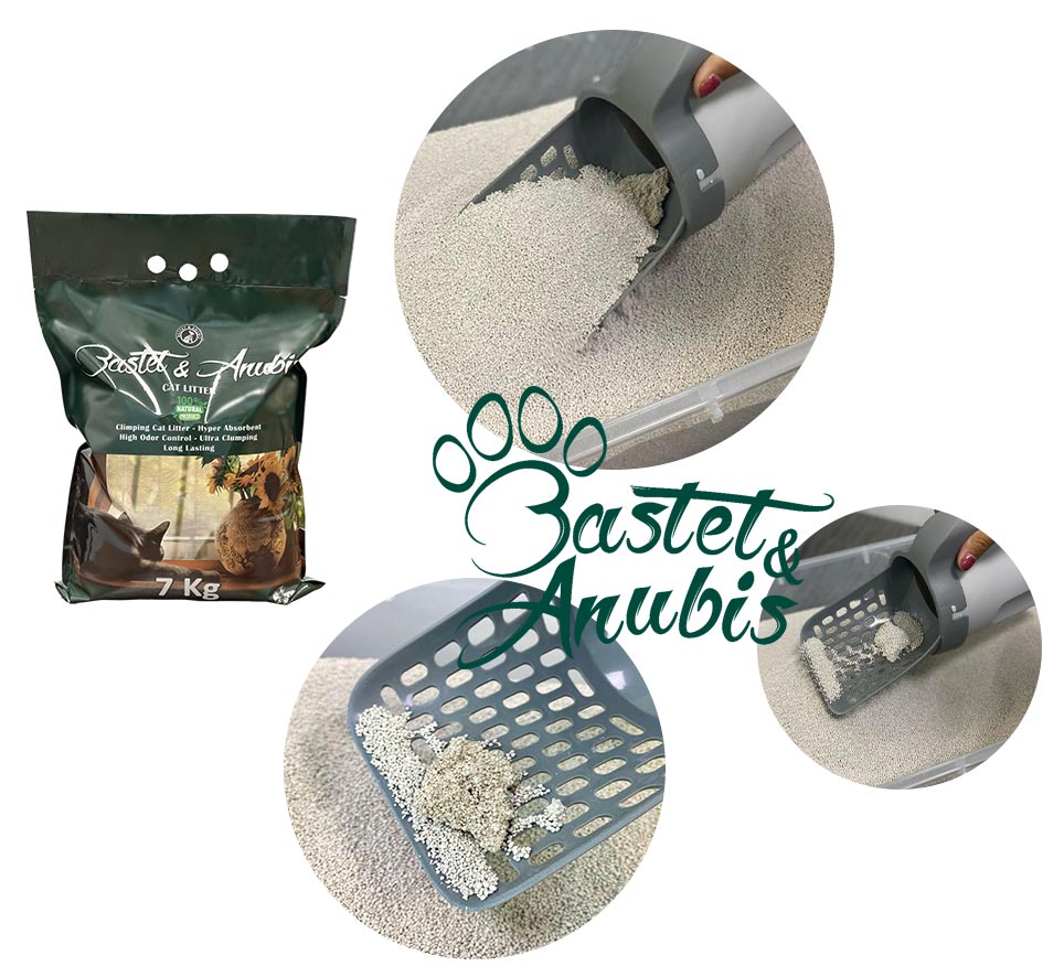 Bentonite cat litter