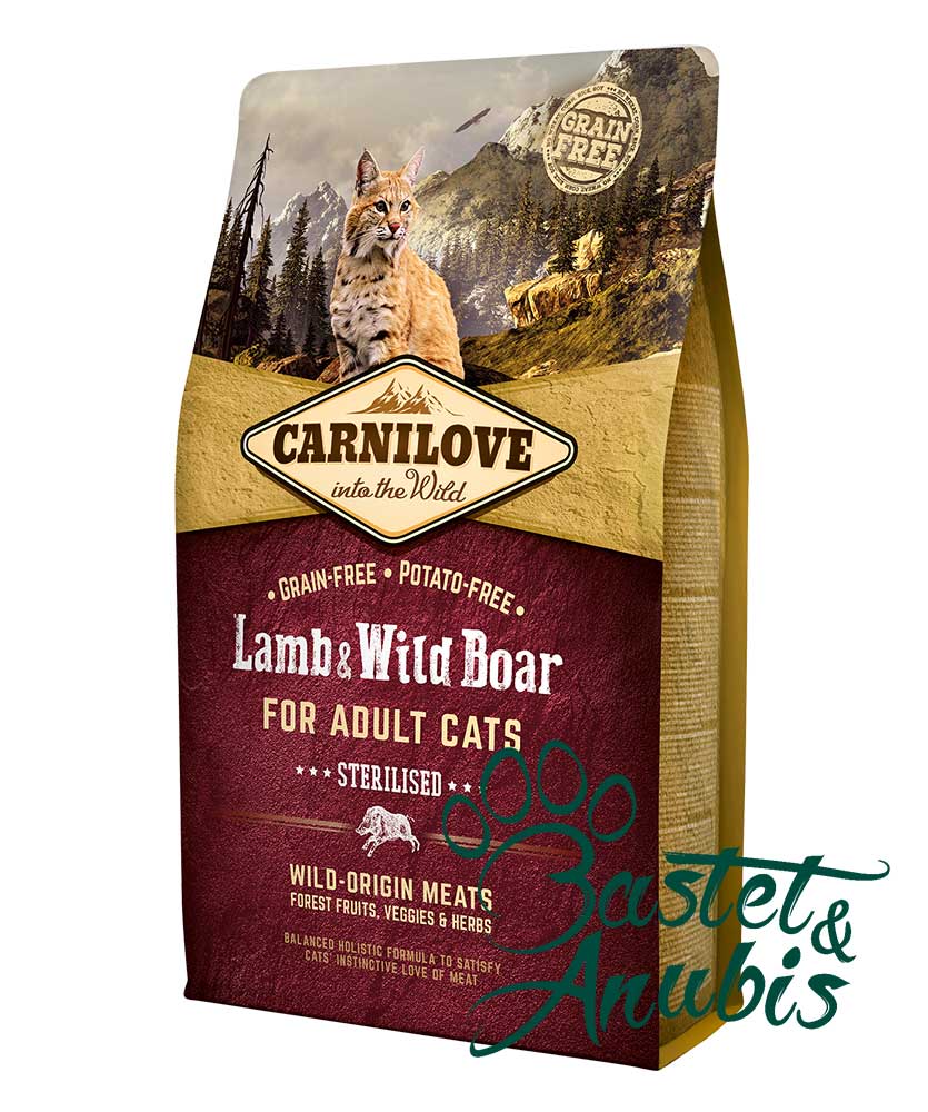 Carnilove Lamb and Wild Boar for Adult Cats