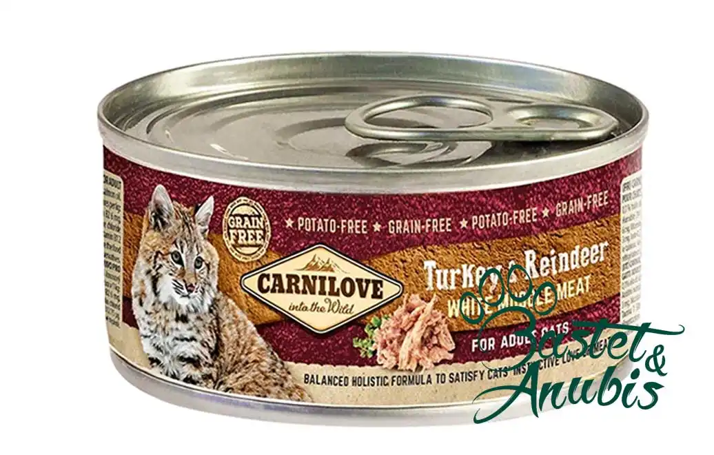Carnilove Turkey and Reindeer for Adult Cats