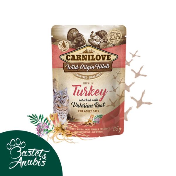 Carnilove Turkey enriched with Valerian Root