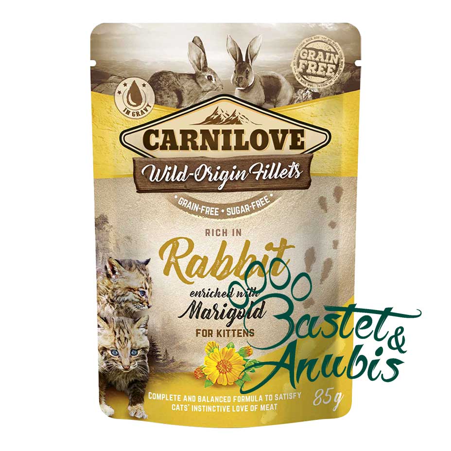 Carnilove Rabbit enriched with Marigold for Kittens