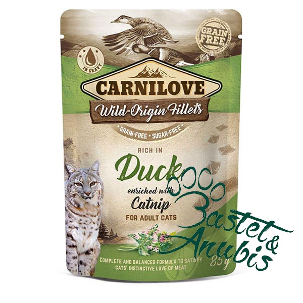Carnilove Rich in Duck with Enriched Catnip Wet Cat Food