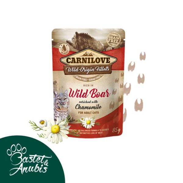 Carnilove Wild Boar enriched with Chamomile
