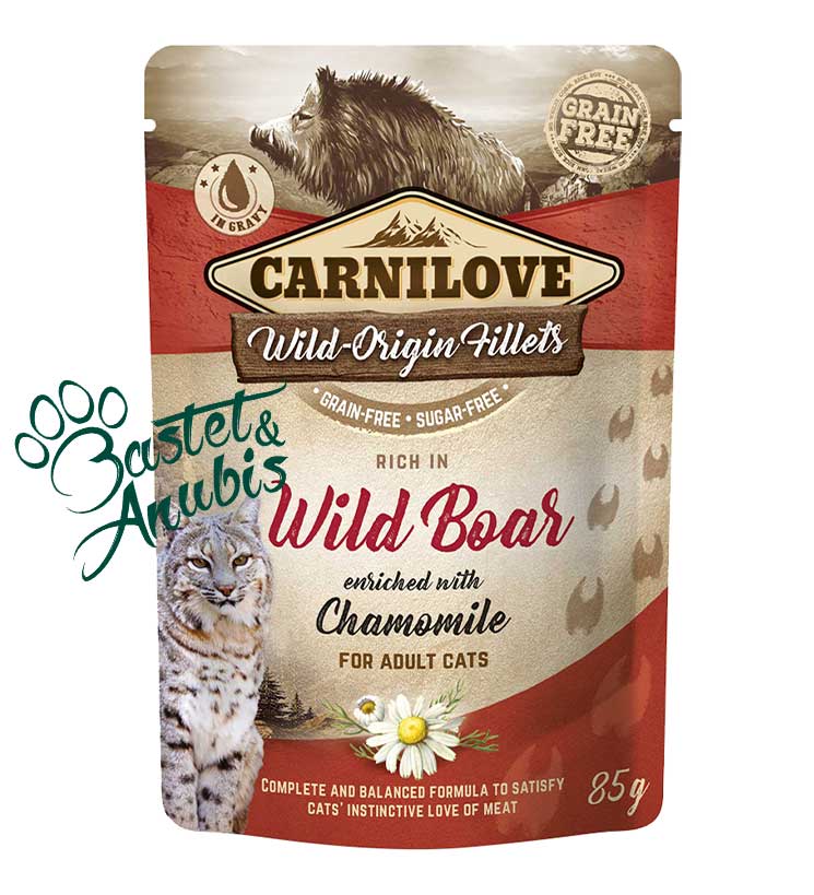 Carnilove Wild Boar enriched with Chamomile