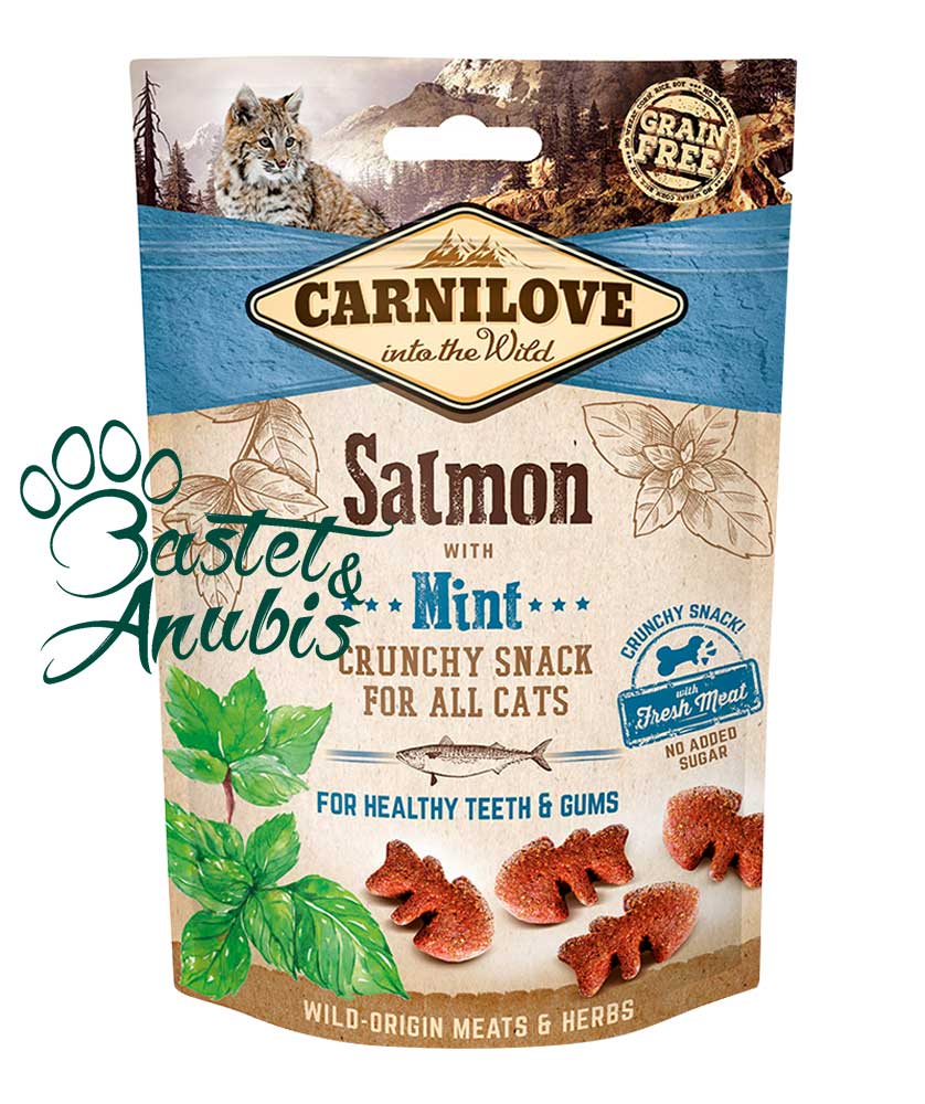 Carnilove Salmon with Mint Crunchy Snack